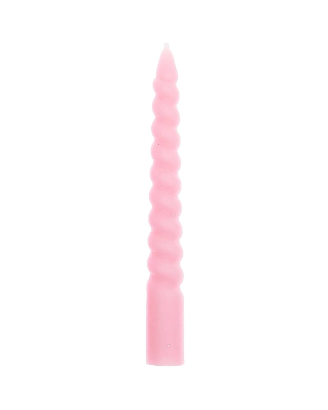 Rico Design - Mini - Spiralkerzen Set (10 Stück) • Rose - Kerzen - ROSA ECK