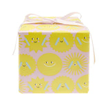 Rico Design - Paper Poetry Geschenkpapier | Sonne - Geschenkpapier - ROSA ECK - Gelb, ,