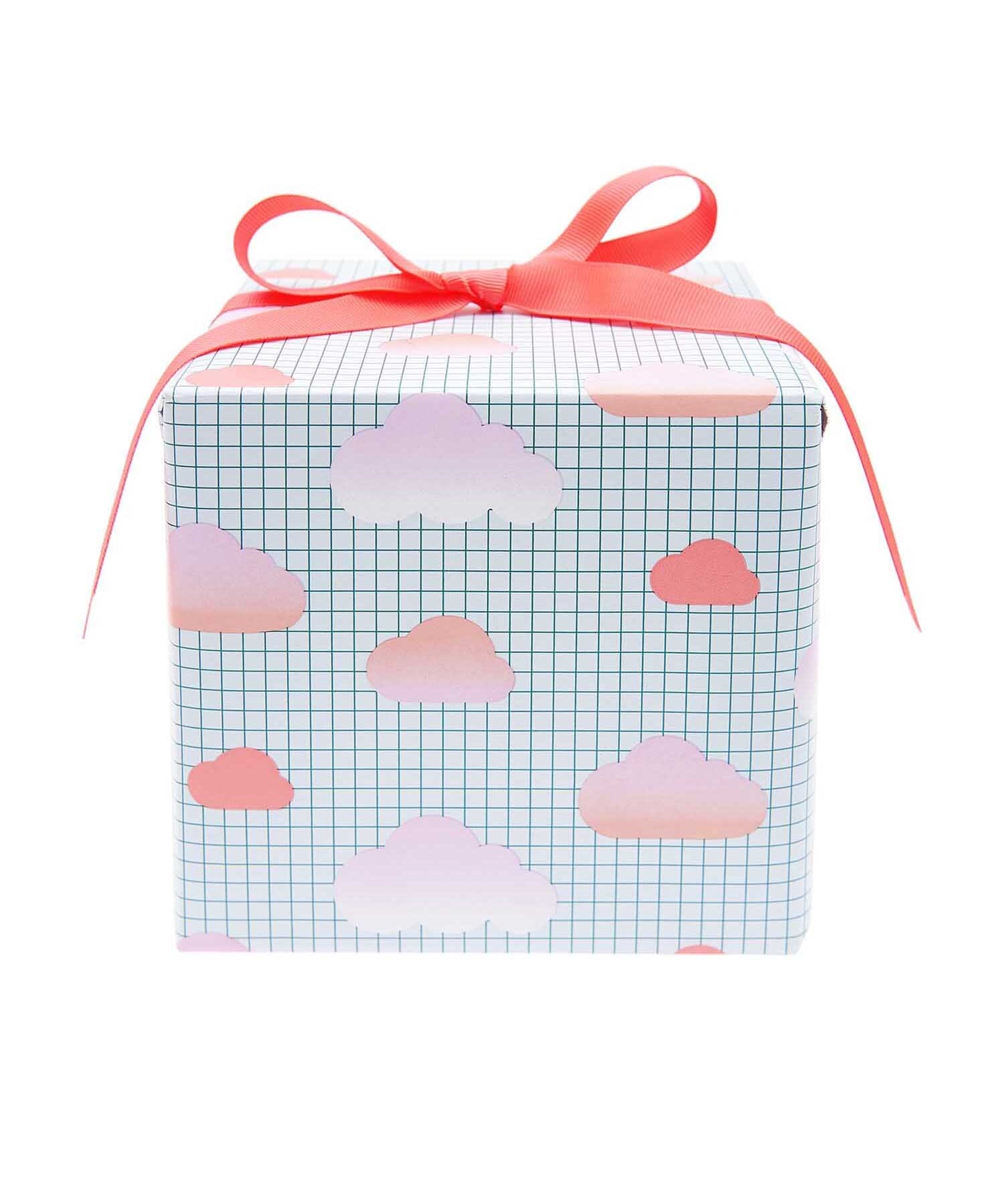 Rico Design - Paper Poetry Geschenkpapier | Wolken - Geschenkpapier - ROSA ECK - Blau, ,