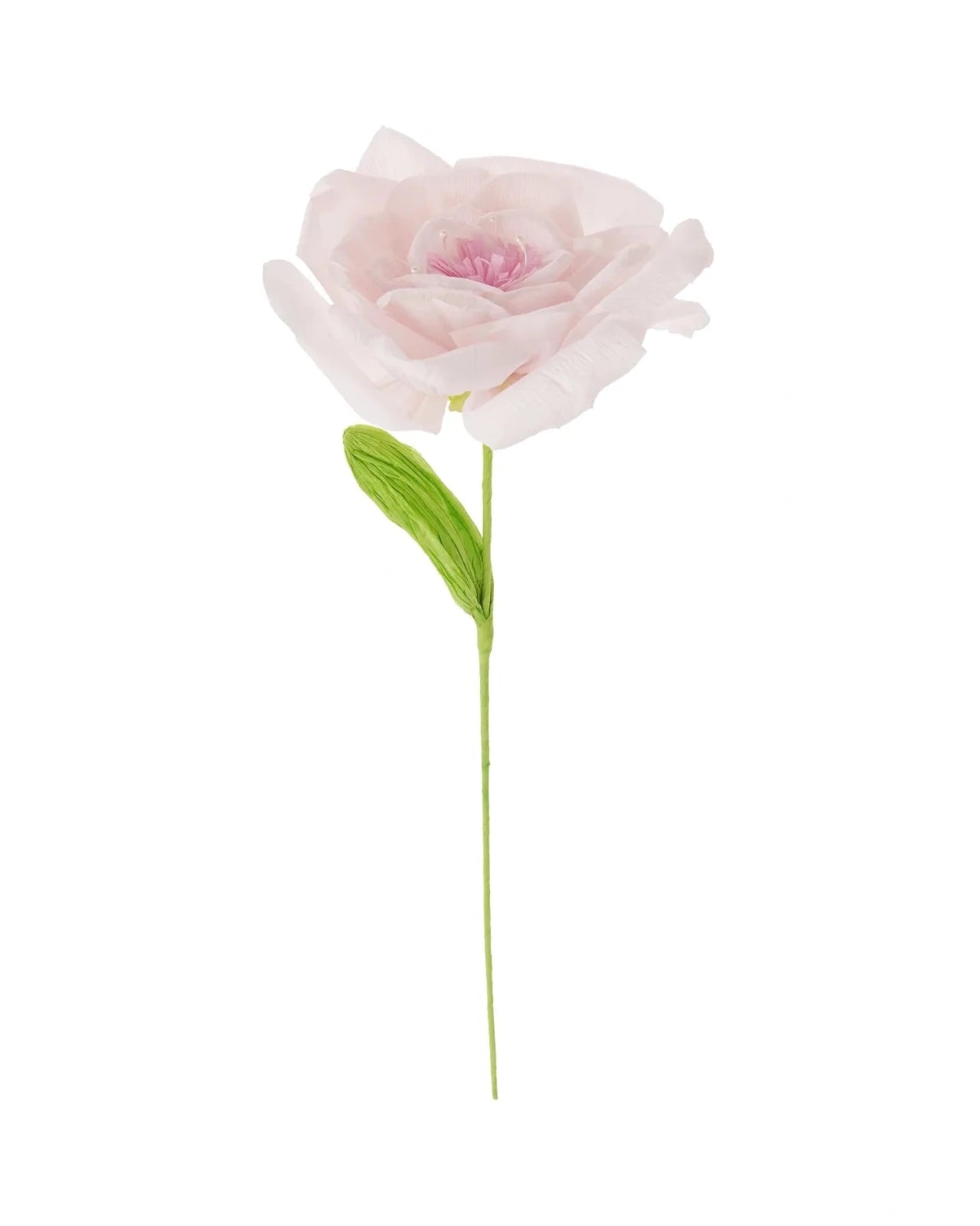 Rico Design - Papierblume • Rose Rosé - ROSA ECK