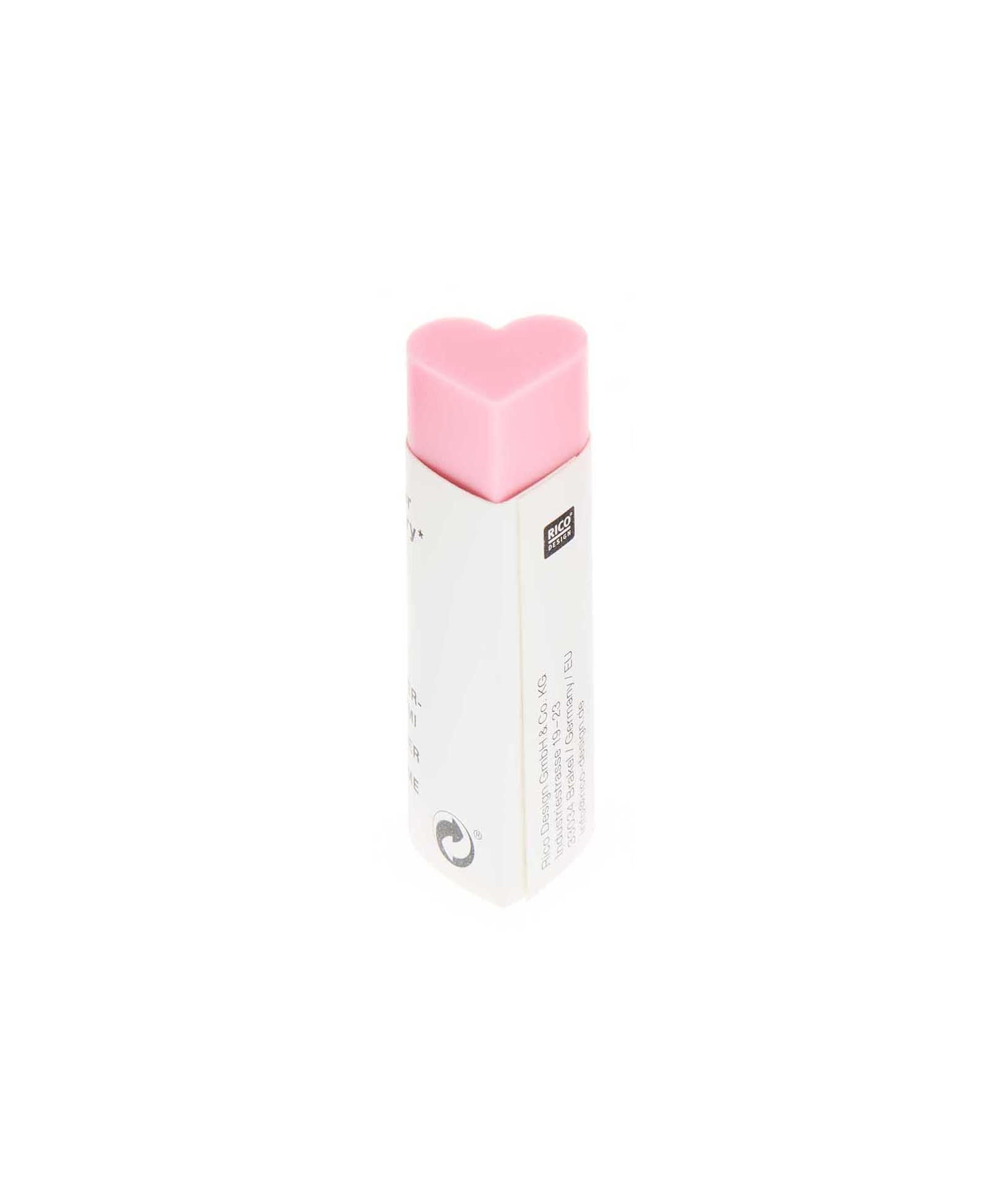 Rico Design - Radiergummi Herz | Pink - Radiergummi - ROSA ECK - , ,