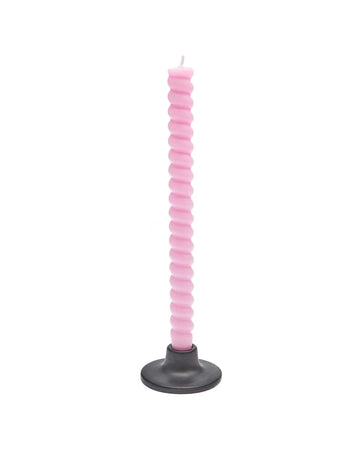 Rico Design - Spiralkerze (28 cm) • Cherry Blossom - ROSA ECK