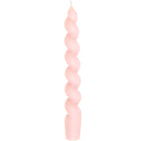 Rico Design - Spiralkerze | Soft Mauve - Kerze - ROSA ECK - Pink, Rosa,