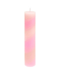 Rico Design - Stabkerze (4x20 cm) | Rosa/Pink - Kerze - ROSA ECK - , ,