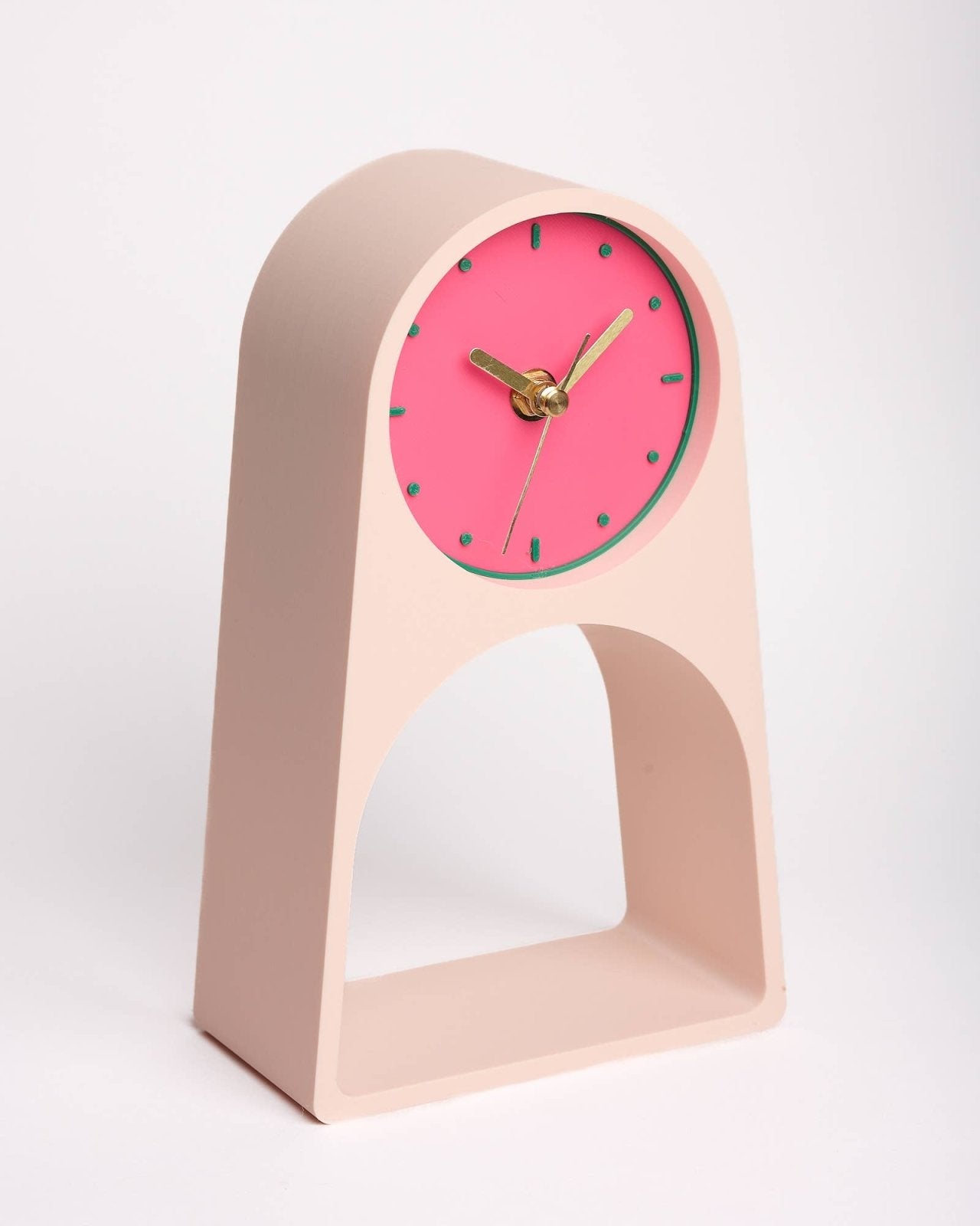 roki Design - LEIF Tischuhr • Luava - ROSA ECK