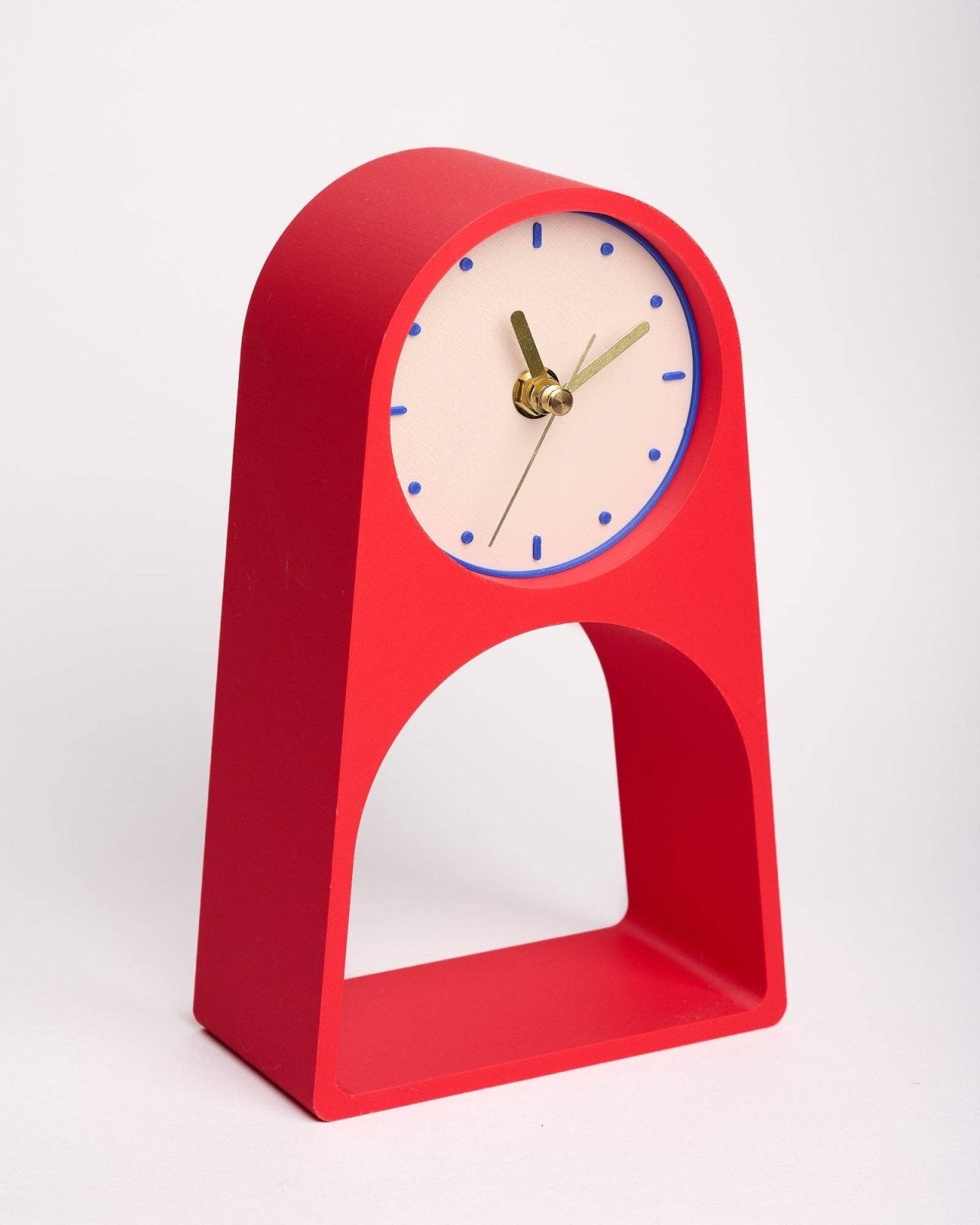 roki Design - LEIF Tischuhr • Rubalo - ROSA ECK