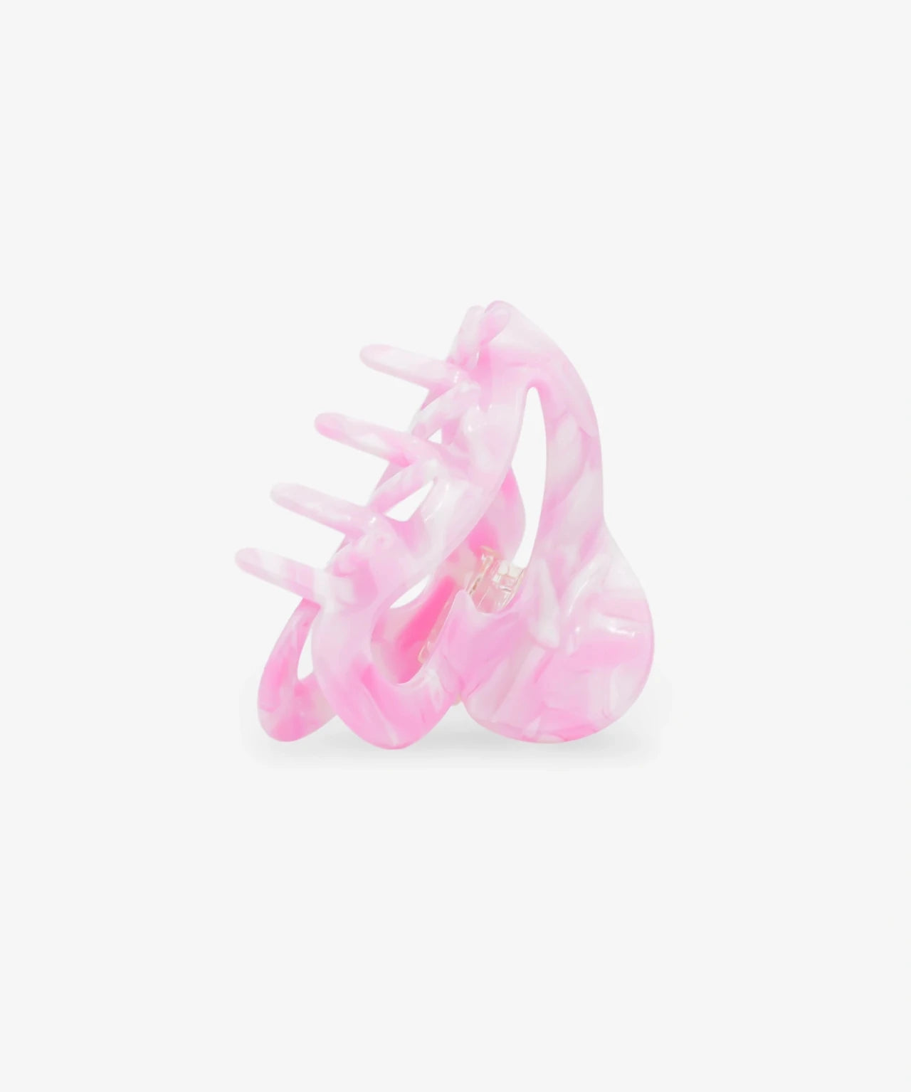 ROSA ECK - HEART Haarklammer (6,5 cm) • Pink Crush - ROSA ECK