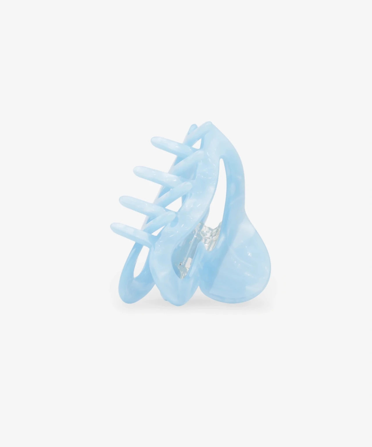 ROSA ECK - HEART Haarklammer (6,5 cm) • Sky - ROSA ECK