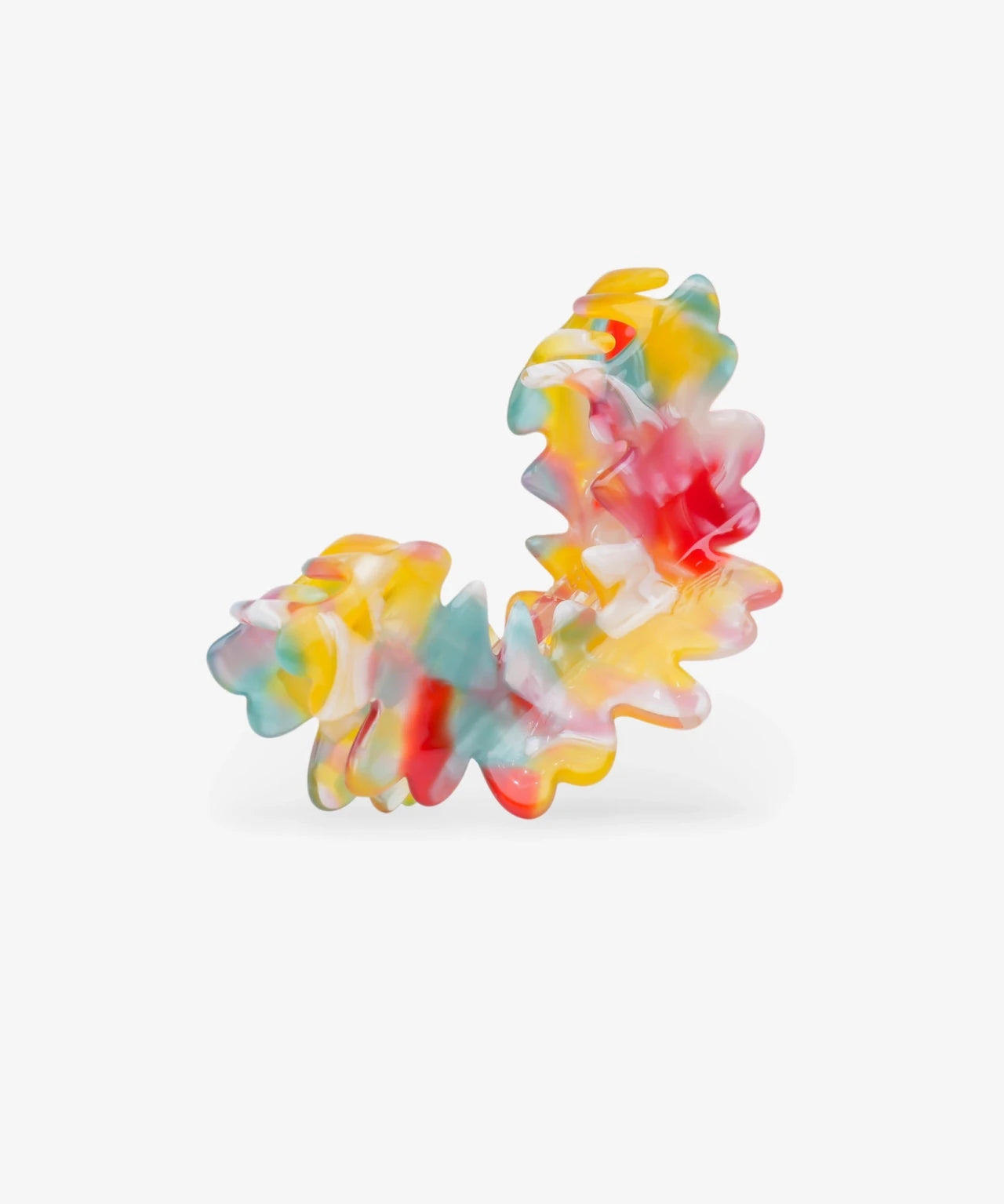 ROSA ECK - WAVY Haarklammer (8 cm) • Carnival Bonbon - ROSA ECK