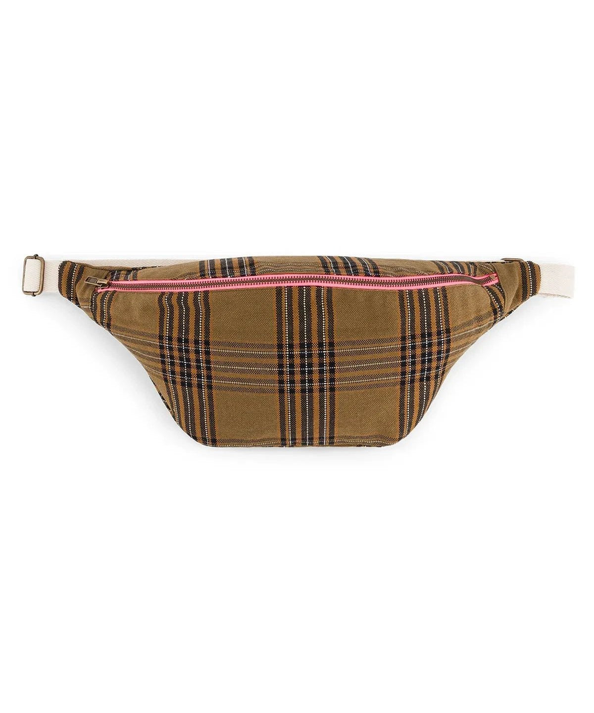 Rose in April - BANANA BAG Bauchtasche • Tartan - Bauchtasche - ROSA ECK