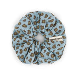 Rose in April - CHOUCHOU Haargummi • Mini Leopard Sky Blue - Haargummi - ROSA ECK