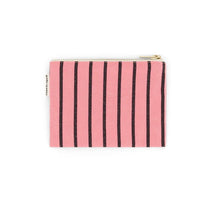 Rose in April - MARIE Mini - Beutel • Funky Pink Tennis Stripes - Beutel - ROSA ECK