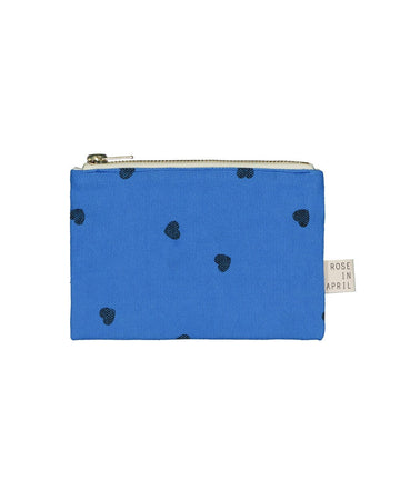 Rose in April - MARIE Mini - Beutel | Greek Blue Color Print Heart - Beutel - ROSA ECK - 