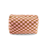 Rose in April - VIC Kulturbeutel • Checks Strawberry/Caramel - Beutel - ROSA ECK Concept Store