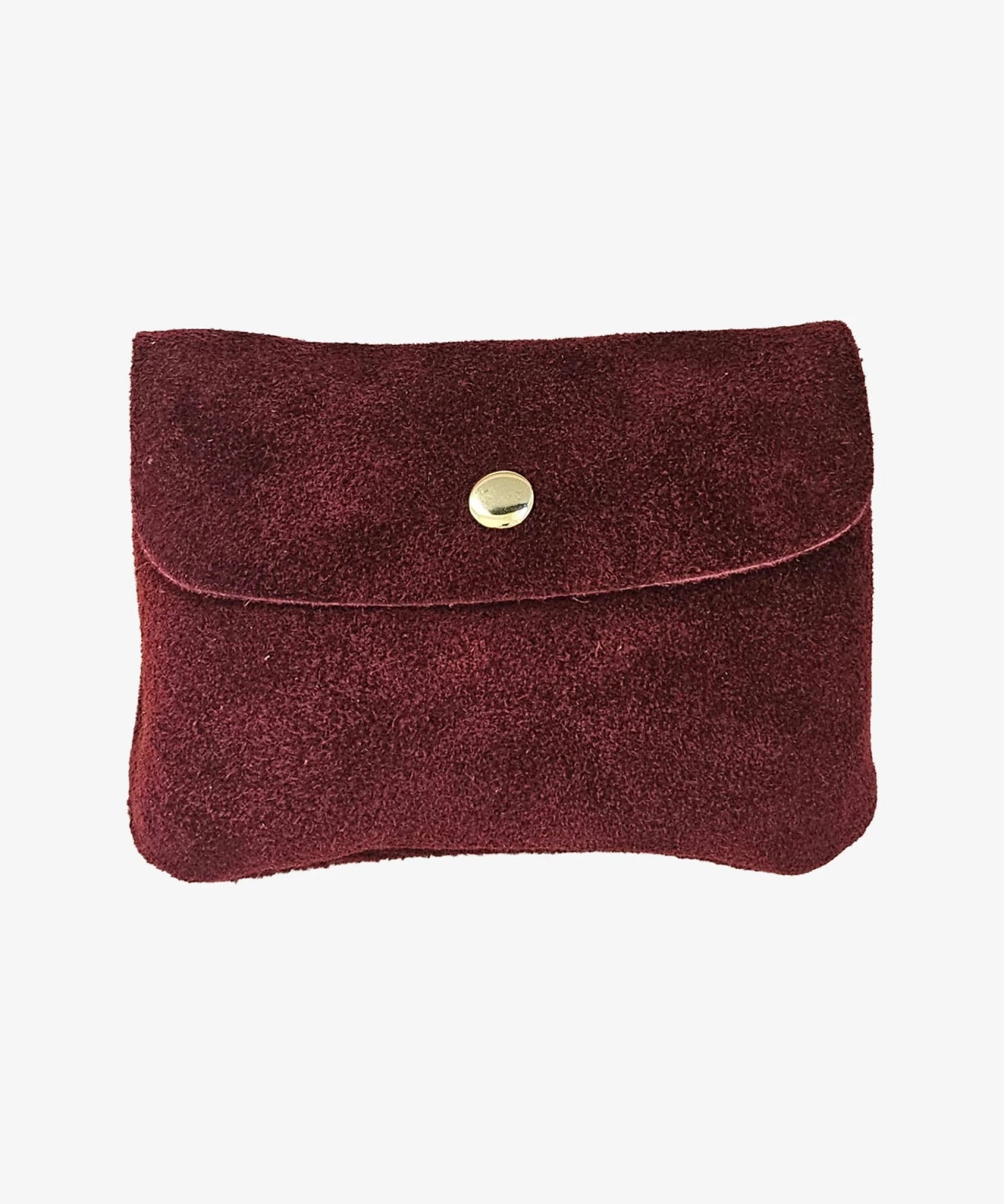 Royal Marais - Geldbeutel in Wildleder-Optik • Burgunderrot - ROSA ECK