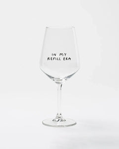 selekkt - IN MY REFILL ERA Weinglas - Trinkglas - ROSA ECK