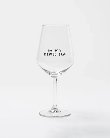 selekkt - IN MY REFILL ERA Weinglas - Trinkglas - ROSA ECK