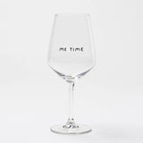 selekkt - ME TIME Weinglas mit Spruch - Trinkglas - ROSA ECK Concept Store