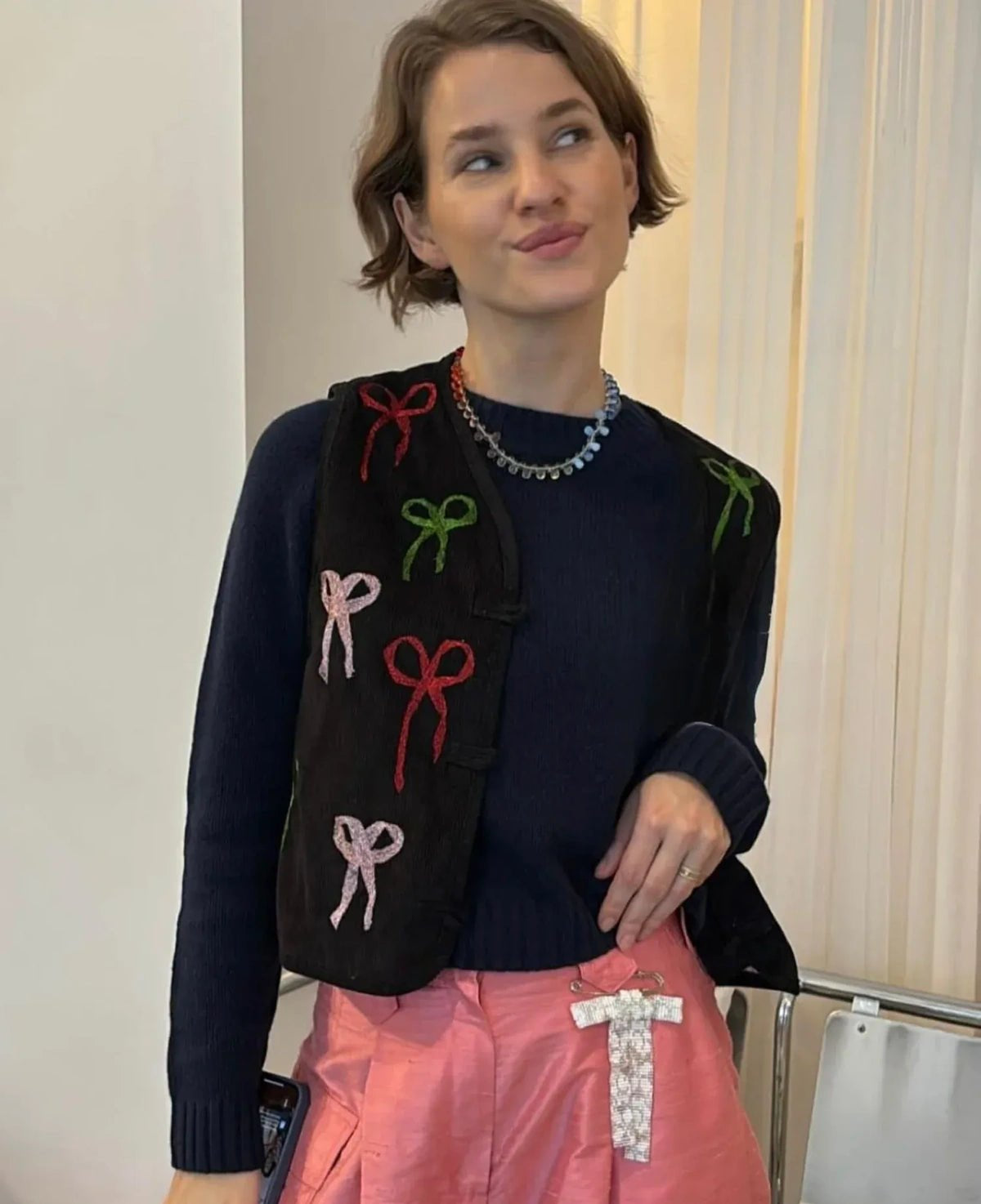Sissel Edelbo - RITA Weste - Weste - ROSA ECK