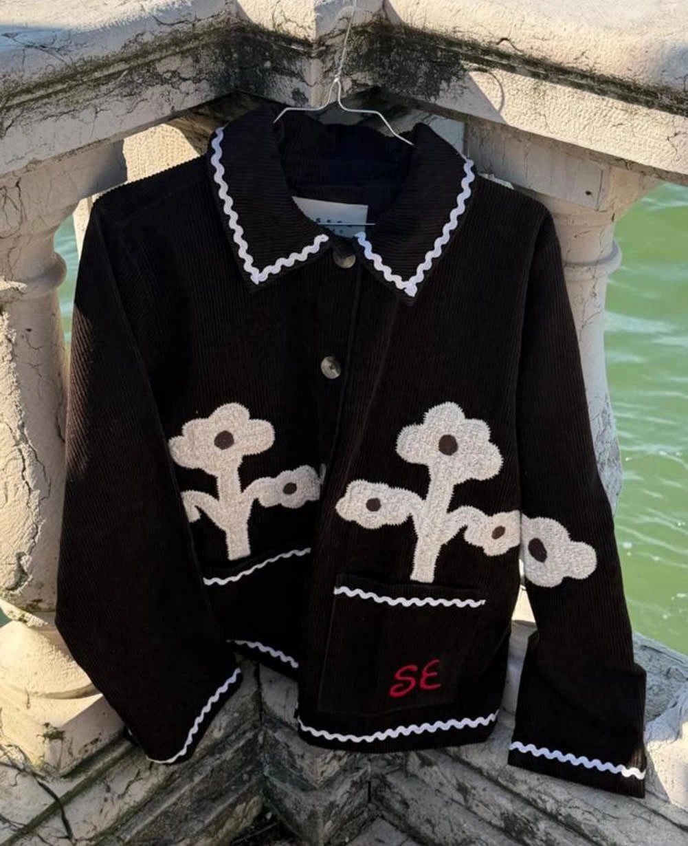 Sissel Edelbo - TWIGGY Jacke • Fudge Brown - ROSA ECK