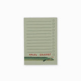 Slinga Illustration - AALES ERLEDIGT Notizblock - Notizblock - ROSA ECK Concept Store