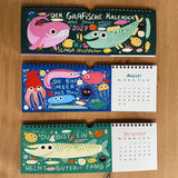 Slinga Illustration - Der GraFische Kalender (2027) - ROSA ECK