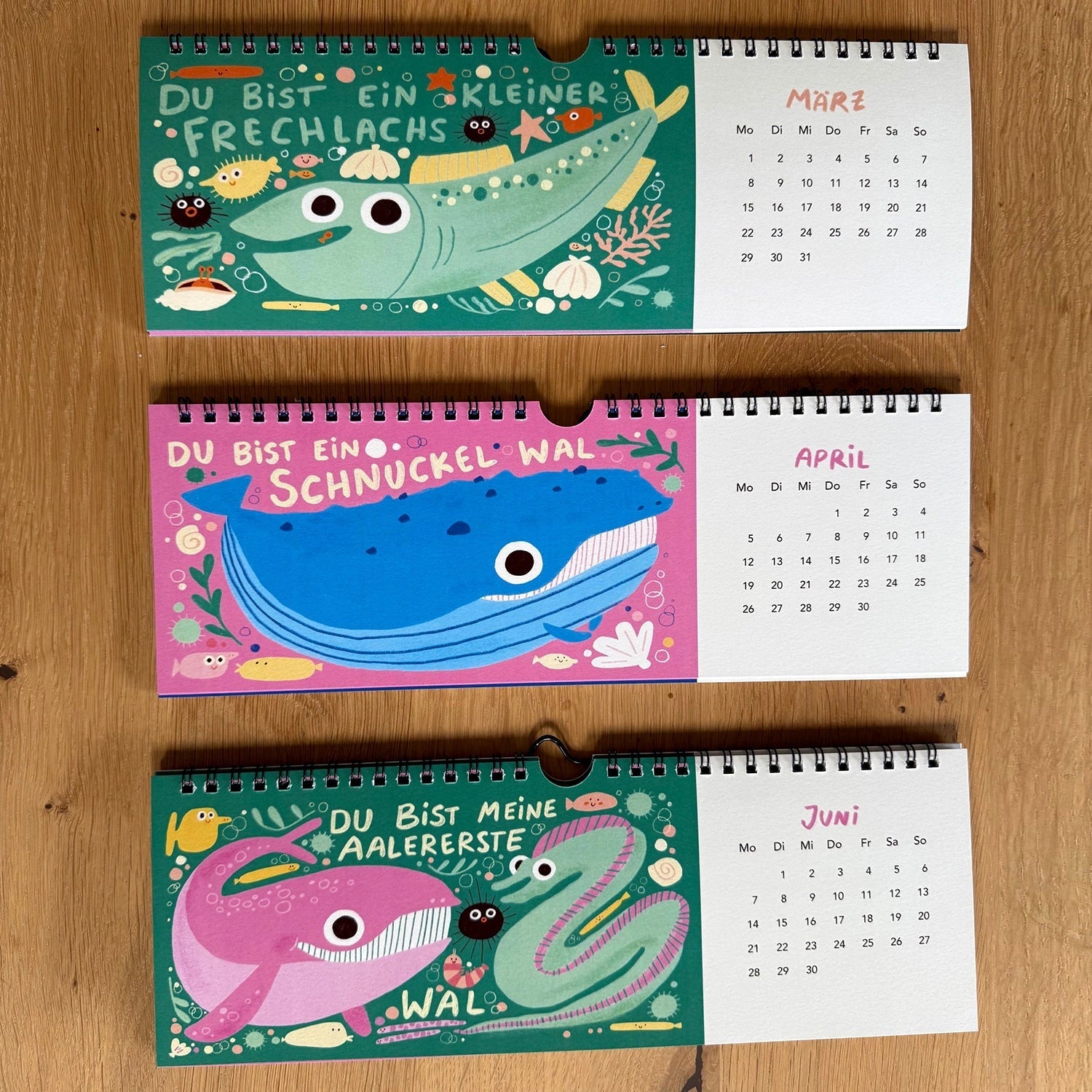 Slinga Illustration - Der GraFische Kalender (2027) - ROSA ECK