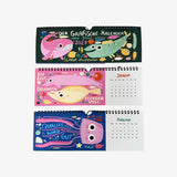 Slinga Illustration - Der GraFische Kalender (2027) - ROSA ECK