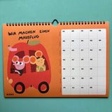 Slinga Illustration - Der Mausigste Kalender (2027) - ROSA ECK