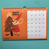 Slinga Illustration - Der Mausigste Kalender (2027) - ROSA ECK