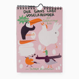 Slinga Illustration - Gans Lieber Vogelkalender - Kalender - ROSA ECK Concept Store