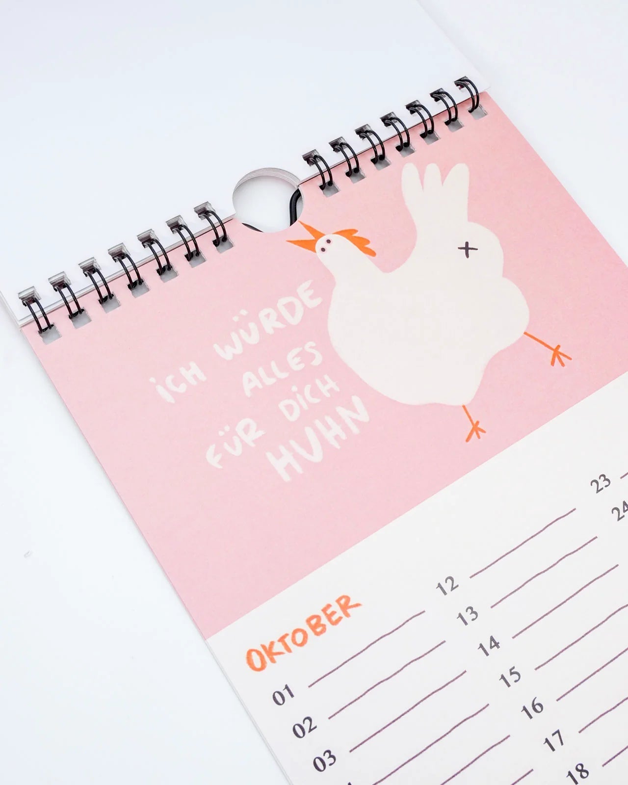 Slinga Illustration - Gans Lieber Vogelkalender - Kalender - ROSA ECK Concept Store