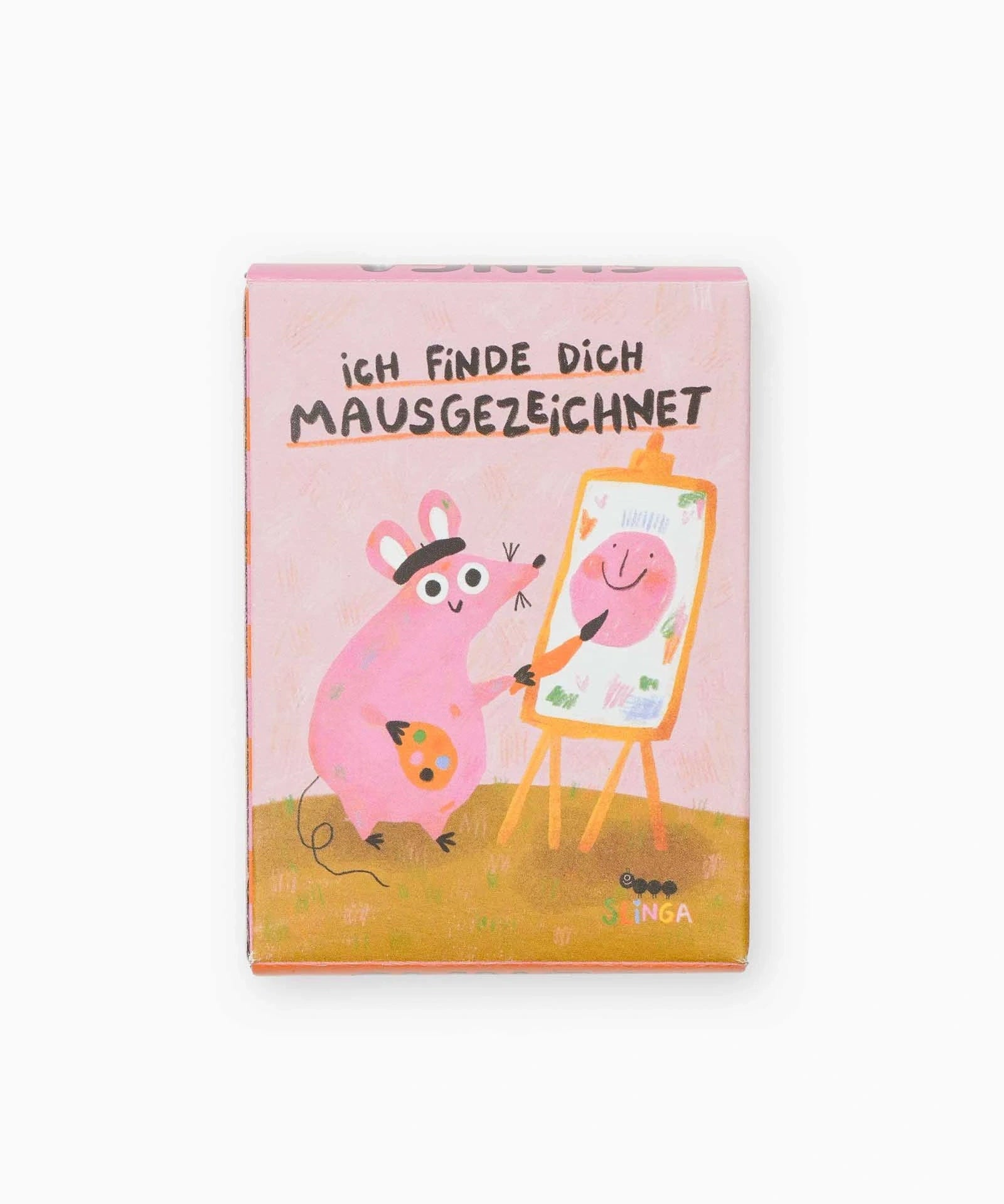 Slinga Illustration - MAUSGEZEICHNET Mini-Puzzle - ROSA ECK