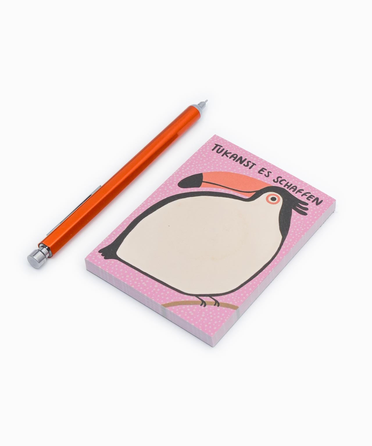 Slinga Illustration - TUKANST ES SCHAFFEN Kleiner Notizblock - Notizblock - ROSA ECK Concept Store
