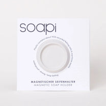Soapi - Magnetischer Seifenhalter • Cremeweiß - Seifenablage - ROSA ECK Concept Store