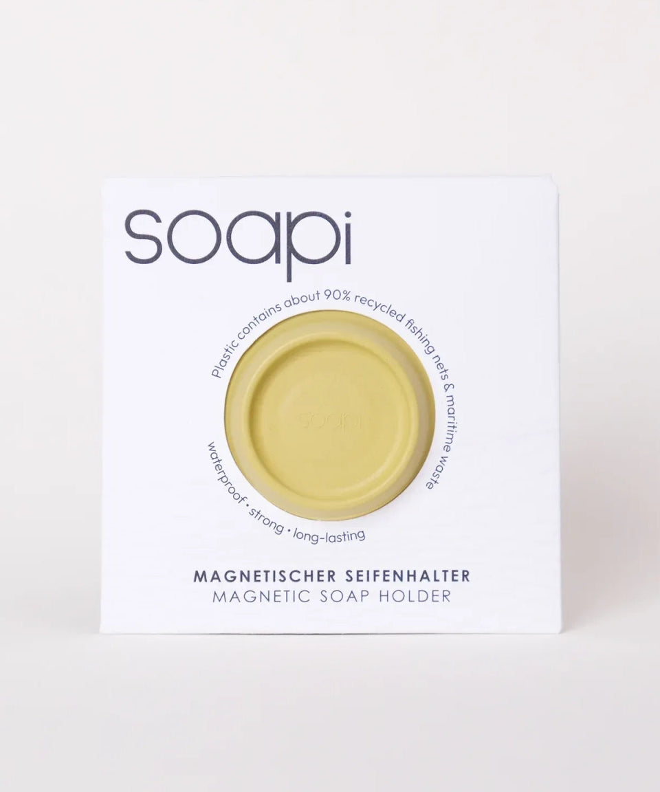 Soapi - Magnetischer Seifenhalter • Gelb - Seifenablage - ROSA ECK Concept Store
