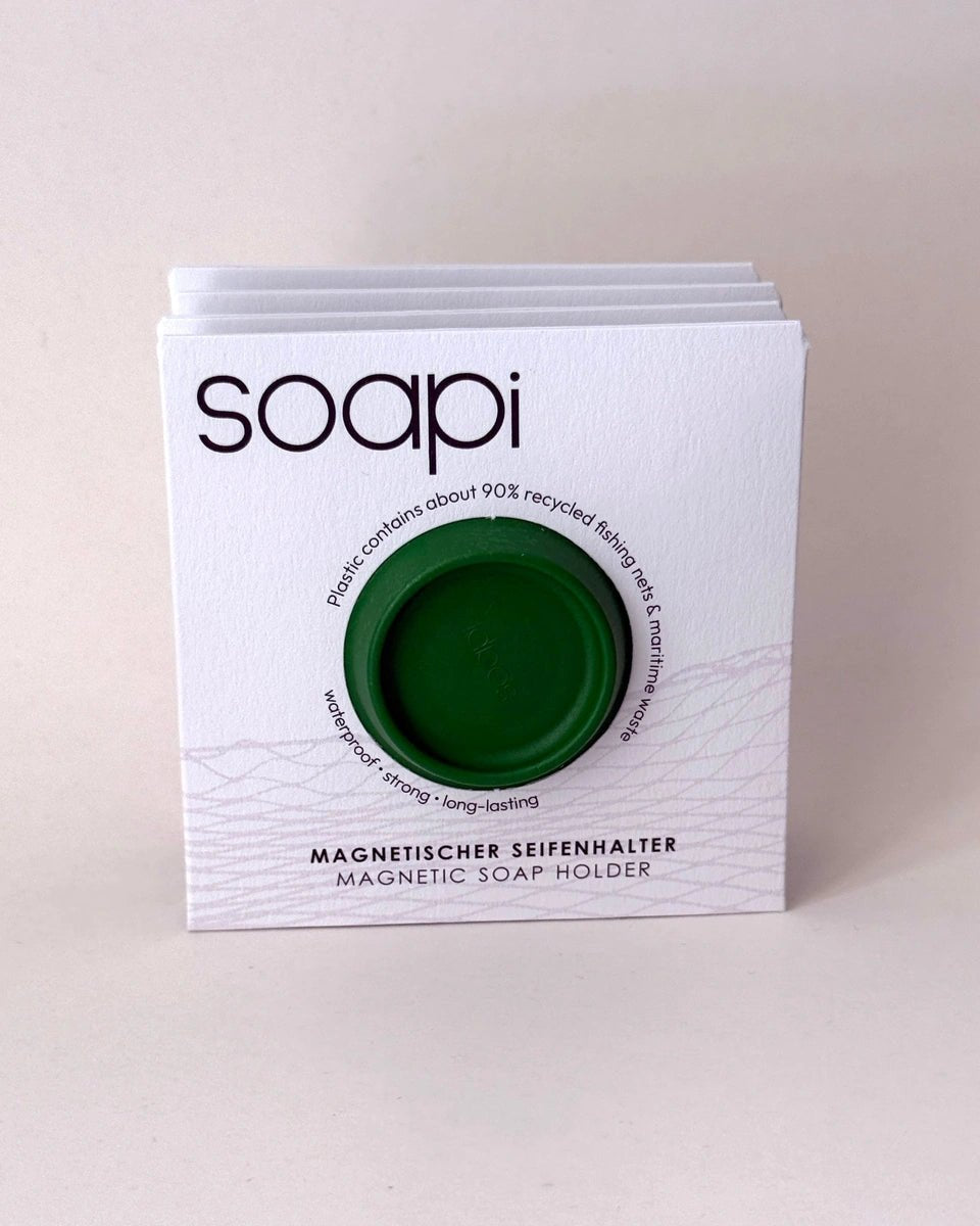 Soapi - Magnetischer Seifenhalter • Grün - ROSA ECK