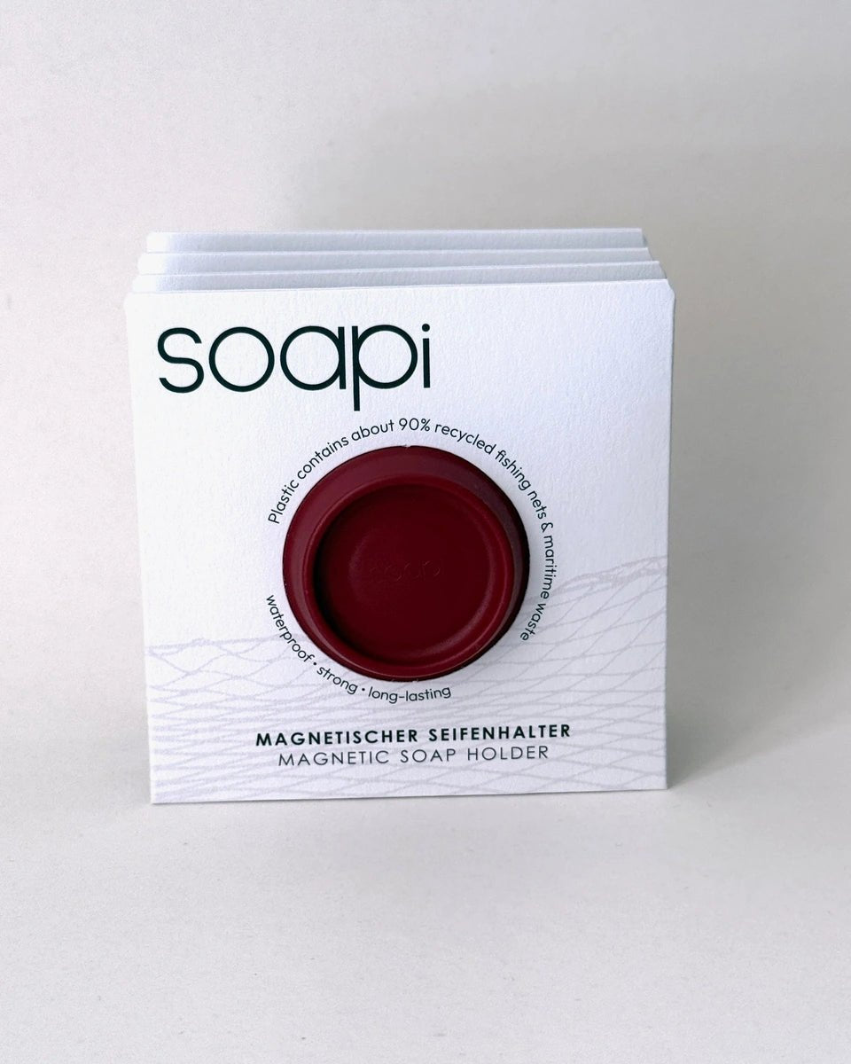 Soapi - Magnetischer Seifenhalter • Himbeer - ROSA ECK