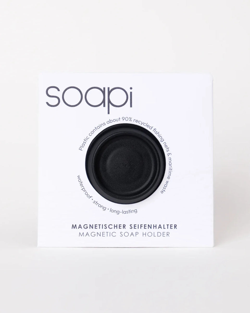 Soapi - Magnetischer Seifenhalter • Schwarz - Seifenablage - ROSA ECK Concept Store