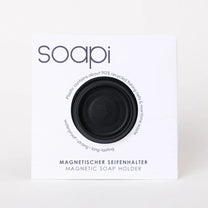 Soapi - Magnetischer Seifenhalter • Schwarz - Seifenablage - ROSA ECK Concept Store