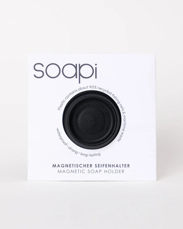 Soapi - Magnetischer Seifenhalter • Schwarz - Seifenablage - ROSA ECK Concept Store