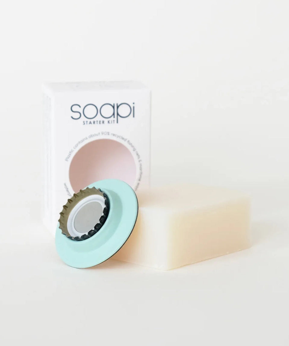 Soapi - Magnetseifenhalter Starter - Kit • Mint - Seifenablage - ROSA ECK Concept Store