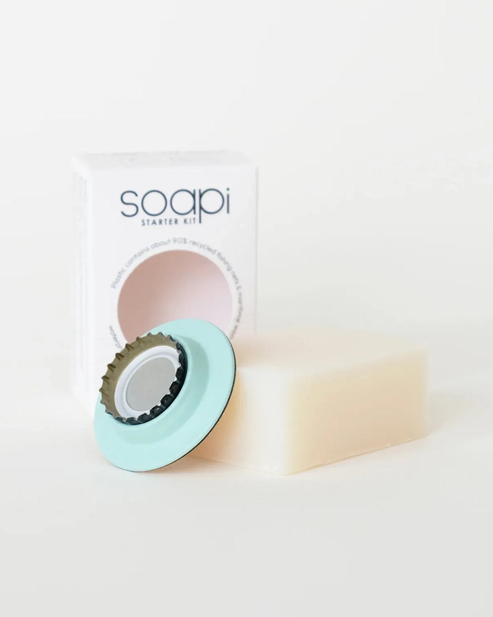 Soapi - Magnetseifenhalter Starter - Kit • Mint - Seifenablage - ROSA ECK Concept Store