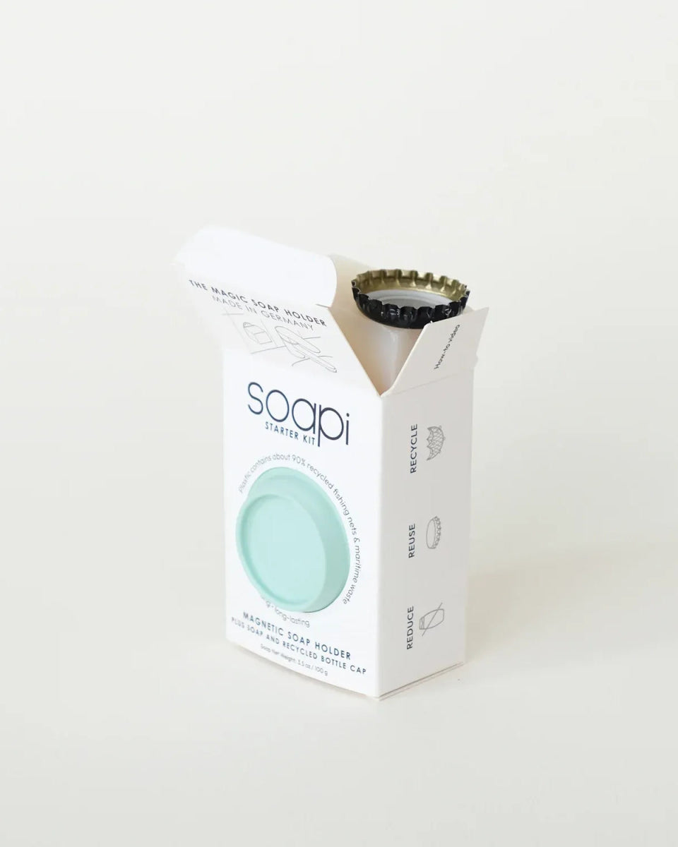 Soapi - Magnetseifenhalter Starter - Kit • Mint - Seifenablage - ROSA ECK Concept Store