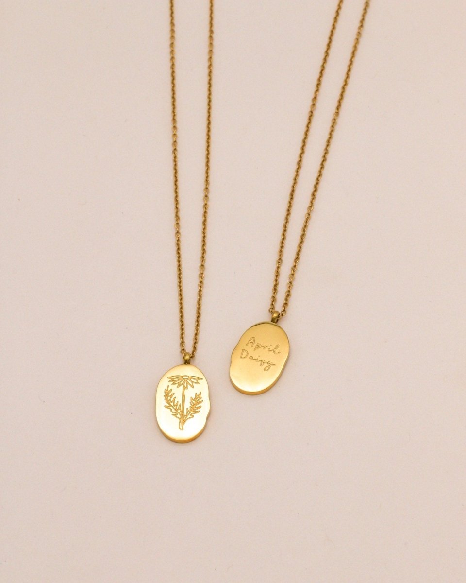 Sonstige - BIRTHMONTH Necklace - ROSA ECK - Gold, ,
