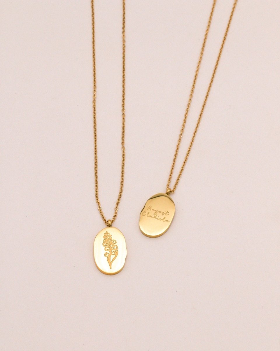 Sonstige - BIRTHMONTH Necklace - ROSA ECK - Gold, ,