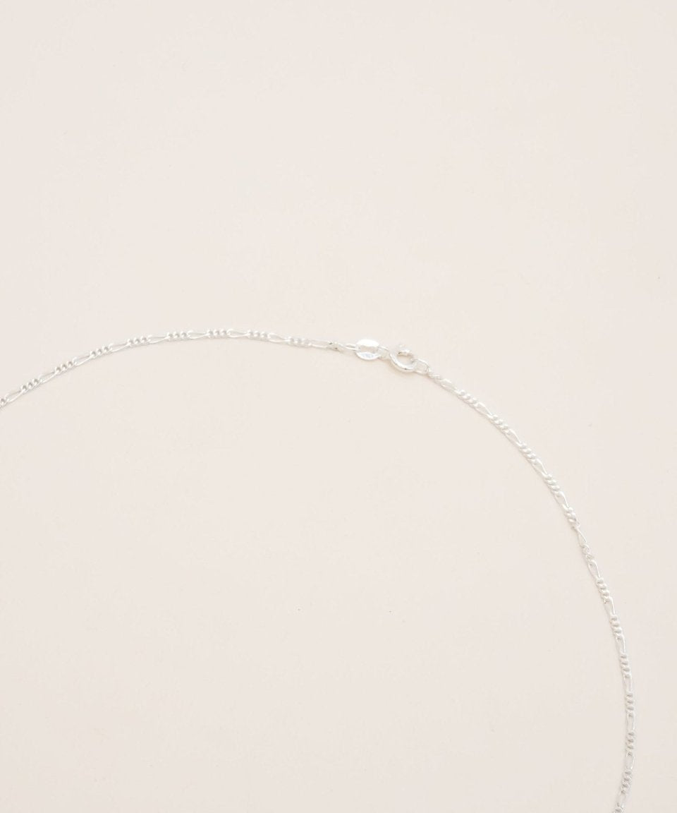 Sonstige - FIGARO Silver Necklace - ROSA ECK - , ,