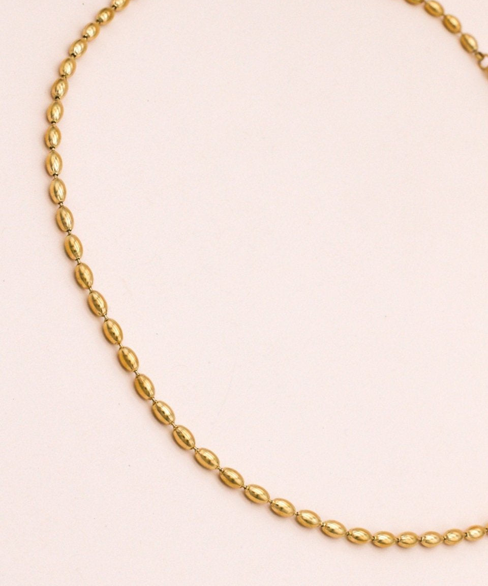 Sonstige - LENE Necklace - ROSA ECK - Gold, ,