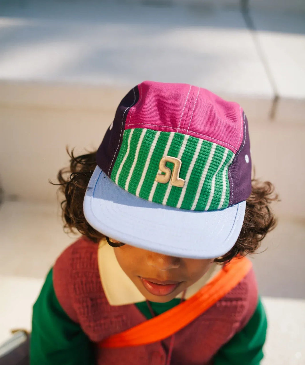 Sticky Lemon - BETTER TOGETHER Kinder - Cap • golf green - Cap - ROSA ECK