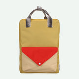 Sticky Lemon - WONDERS Kinder - Rucksack Large • envelope / reed green - Rucksack - ROSA ECK Concept Store